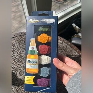 NEW MODELO CERVEZA BEER BOTTLE MARKERS LUCHA LIBRE SET OF 6